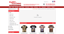 Desktop Screenshot of buddyclothing.com